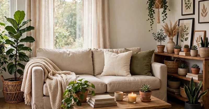 Idées déco petit salon cosy : la chaleur sans l'encombrement